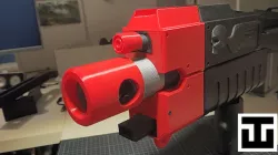 Bolter Rifle Front Nozzle and Cover Upgrade