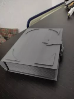 Book box with screw lock