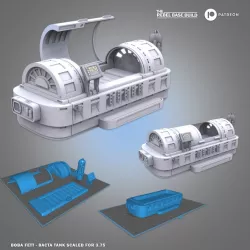 Book Of Boba Fett Bacta Tank Diorama
