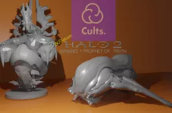 BossPOSES -HALO 2 -BANSHEE +PROPHET PACK
