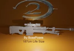 BOSSposes - HALO 2 - Sniper Rifle |LIFE SIZED|