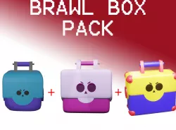 Brawl Stars Box Pack 3 in 1