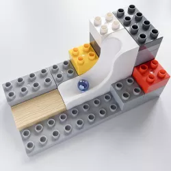 Bricks Marble Ramp
