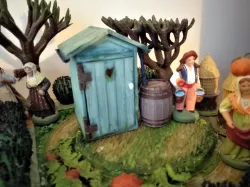 Cabinet or wadding hut for 7cm Santon