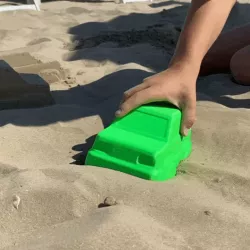 Car sand mold (Panda 4x4)