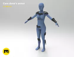 Cara Dune's armor - Mandalorian