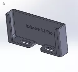 Cell phone mount Ford Mondeo MK4 Iphone 12 Pro