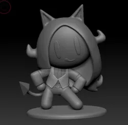 Cerberus Helltaker 3d model