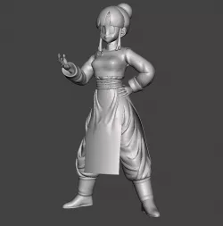 Chi Chi (Adult) - Dragon Ball 3D Model