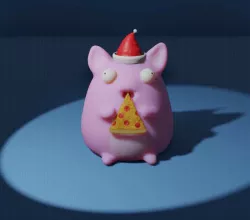 chunky boy, cute keychain