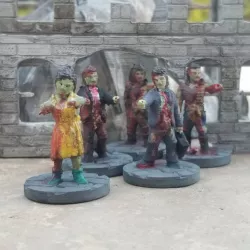 City Zombies Pack (5 Zombies!)