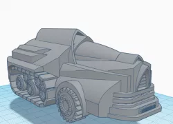 Civilian Vehicle for Warhammer 40k - Scifi Car