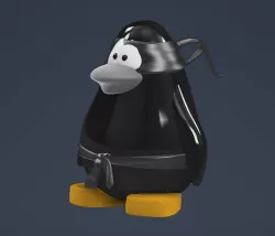 Club Penguin Ninja Penguin for 3D Printing