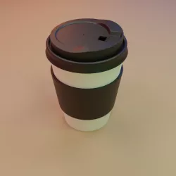 Coffee Cup Toothpaste Cap