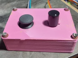 Combo KY-023 Joystick and 5/16" potentiometer box