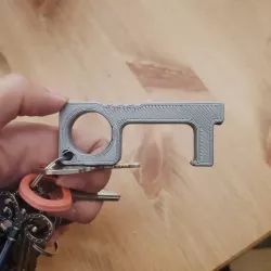 Compact Covid Sanitary Key