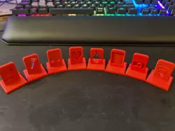 Complete set of playing pieces