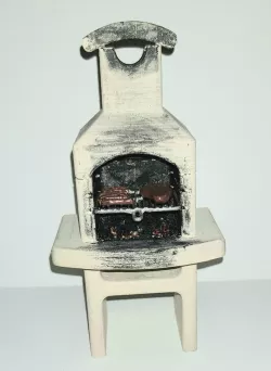 Concrete barbecue 1:14