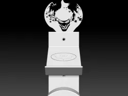 CONTROLLER AND HEADSET HOLDER - BATMAN MODEL 3D PRINT MODEL