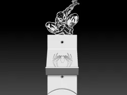 CONTROLLER AND HEADSET HOLDER - SPIDER MAN MODEL 3D PRINT MODEL