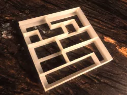 Cookie dough cutter TETRIS shapes