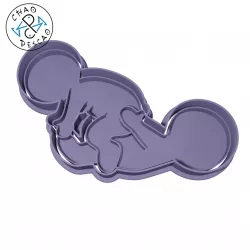 Cookie Sutra P1 - Cookie Cutter - Fondant - Polymer Clay