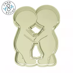 Cookie Sutra P10 - Cookie Cutter - Fondant - Polymer Clay