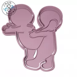 Cookie Sutra P12 - Cookie Cutter - Fondant - Polymer Clay