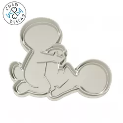 Cookie Sutra P14 - Cookie Cutter - Fondant - Polymer Clay