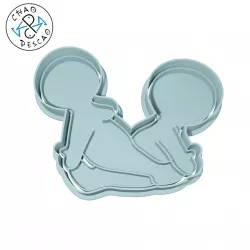Cookie Sutra P17 - Cookie Cutter - Fondant - Polymer Clay