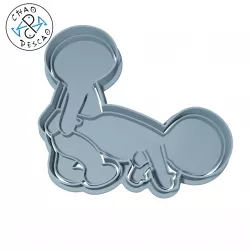 Cookie Sutra P2 - Cookie Cutter - Fondant - Polymer Clay