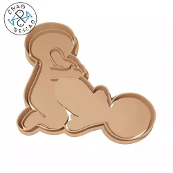 Cookie Sutra P21 - Cookie Cutter - Fondant - Polymer Clay