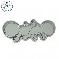Cookie Sutra P6 - Cookie Cutter - Fondant - Polymer Clay