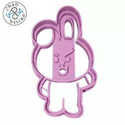 Cooky - BT21 / BTS - Cookie Cutter - Fondant