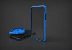 Cover Iphone XR voronoi pattern 3D print model