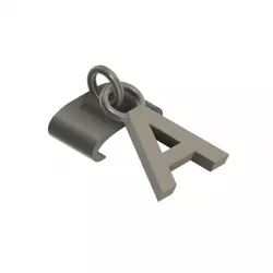 CROCS PENDANT (LETTER 'A')