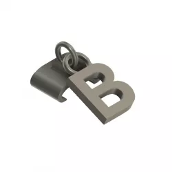 CROCS PENDANT (LETTER 'B')