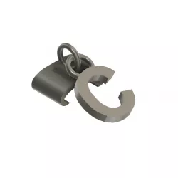 CROCS PENDANT (LETTER 'C')