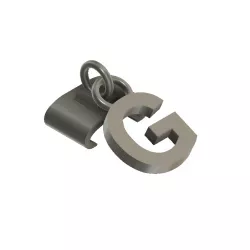 CROCS PENDANT (LETTER 'G')