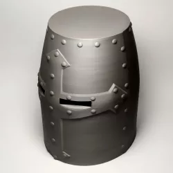 Crusader Helmet for Vase Mode
