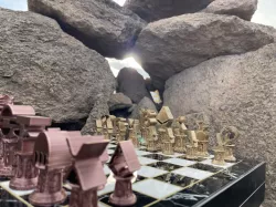 Crypto Money Logos Chess Set
