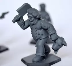 Cthulhu Investigator Crazy Cook Miniature 32mm RPG Tabletop