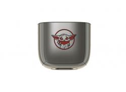 Custodia Casetify Per AirPods Pro 2, Star Wars The Mandalorian Grogu Baby Yoda, Silicone Verde - Foto 5