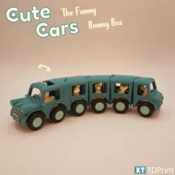 Cute Cars - Funny Bunny Bus