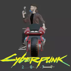 Cyberpunk 2077 Fan ART