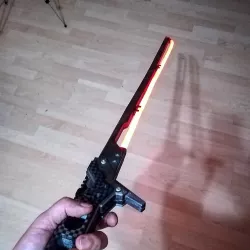 Cyberpunk inspired lightblade Katana