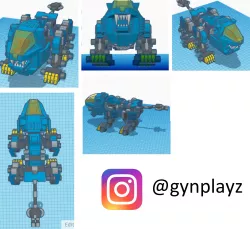 D Style Shield Liger Zoids