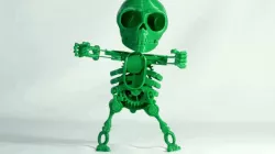 Dancing skeleton