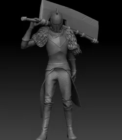 Dark Souls Character - Yhorms Great Machete