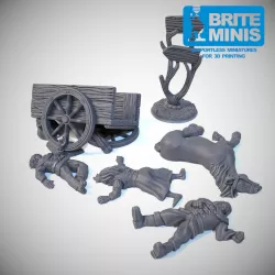 Death on the road - Supportless and Easy to print for FDM & resin